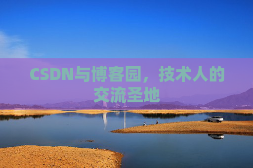 CSDN与博客园，技术人的交流圣地